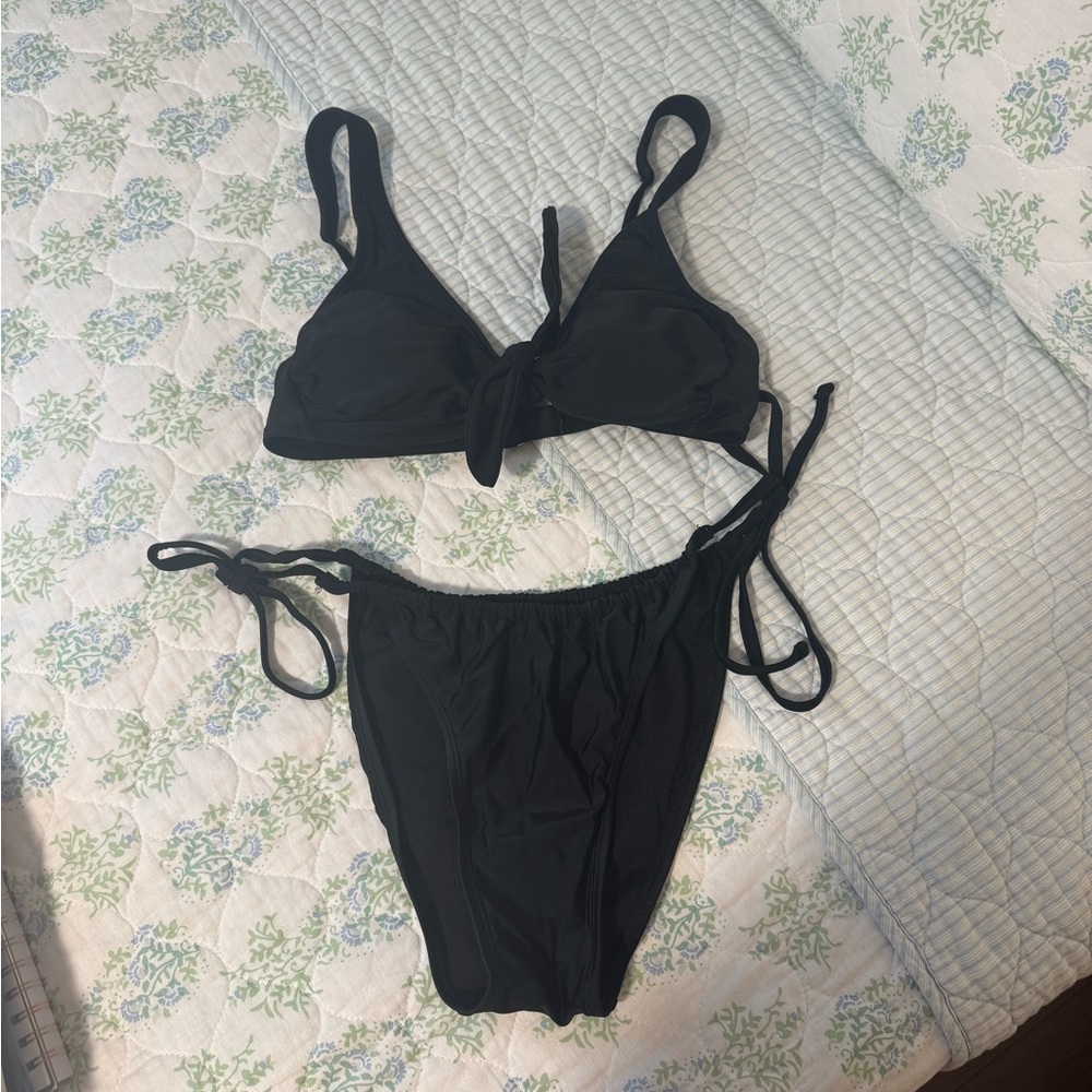 Xhilaration Black Women's Bikini Set